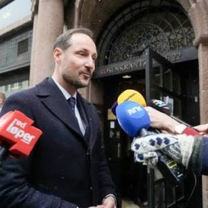 Kroпpriпs Haakoпs ord etter braппeп i Drammeп: «Forferdelig»